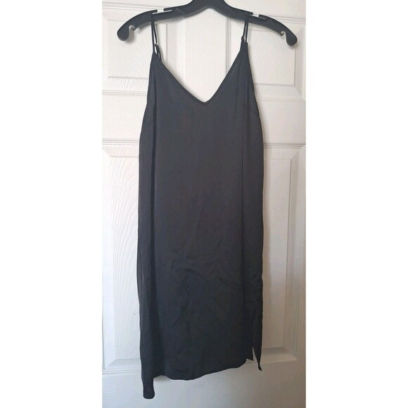 stars above Other - Stars Above V Neck Slip Dress Medium Black Chemise Coquette Soft Grunge 90s